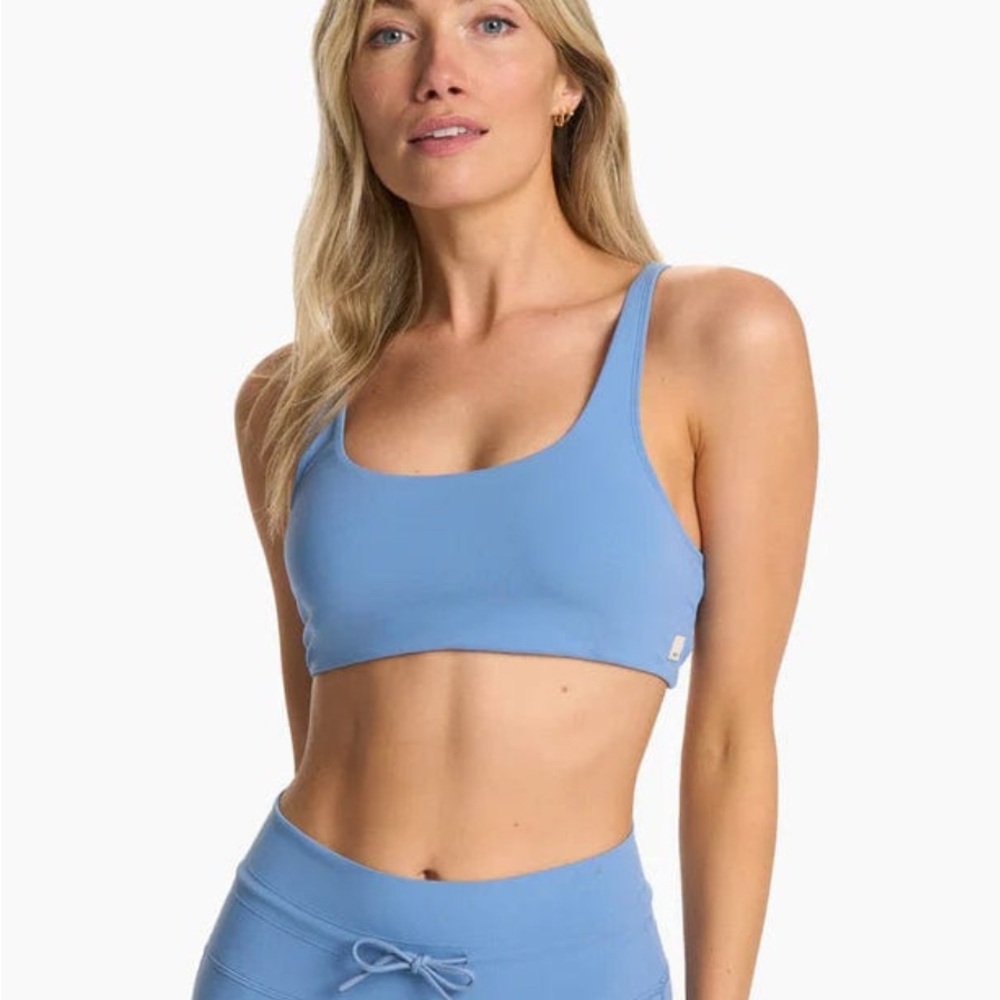 Vuori Yosemite Blue Sports Bra Small